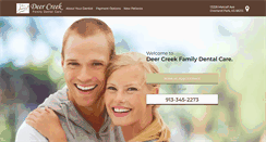 Desktop Screenshot of deercreekfamilydentalcare.com