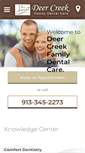 Mobile Screenshot of deercreekfamilydentalcare.com